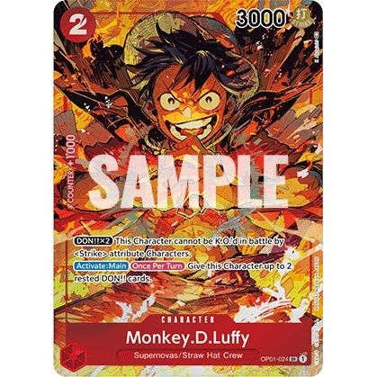 Image for Monkey.D.Luffy (024) (Parallel) (OP01-024) (OP01) - One Piece Card Game