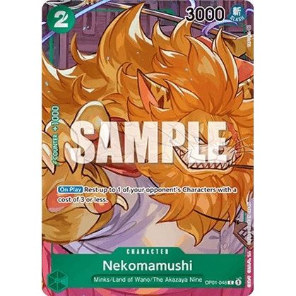 Image for Nekomamushi (Box Topper) (OP01-048) (OP01) - One Piece Card Game
