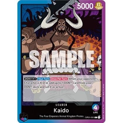 Image for Kaido (061) (OP01-061) (OP01) - One Piece Card Game
