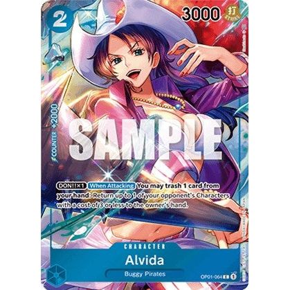 Image for Alvida (Box Topper) (OP01-064) (OP01) - One Piece Card Game