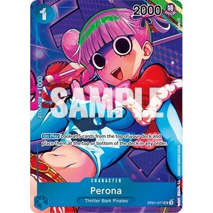 Image for Perona (Box Topper) (OP01-077) (OP01) - One Piece Card Game