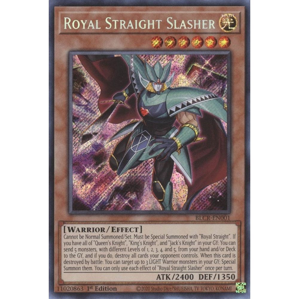 Image for Royal Straight Slasher (BLCR-EN001) (BLCR) - YuGiOh