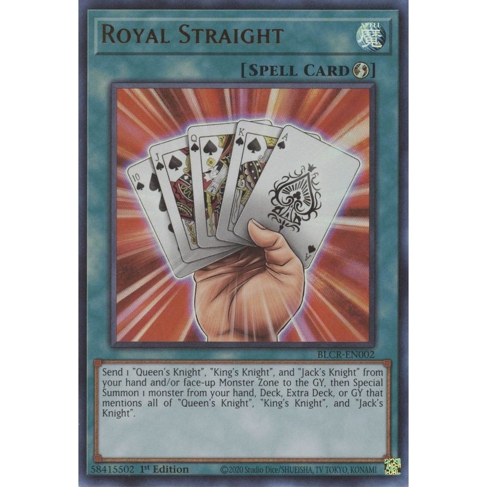 Image for Royal Straight (BLCR-EN002) (BLCR) - YuGiOh