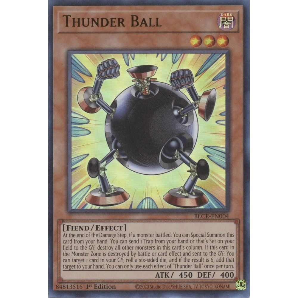 Image for Thunder Ball (BLCR-EN004) (BLCR) - YuGiOh