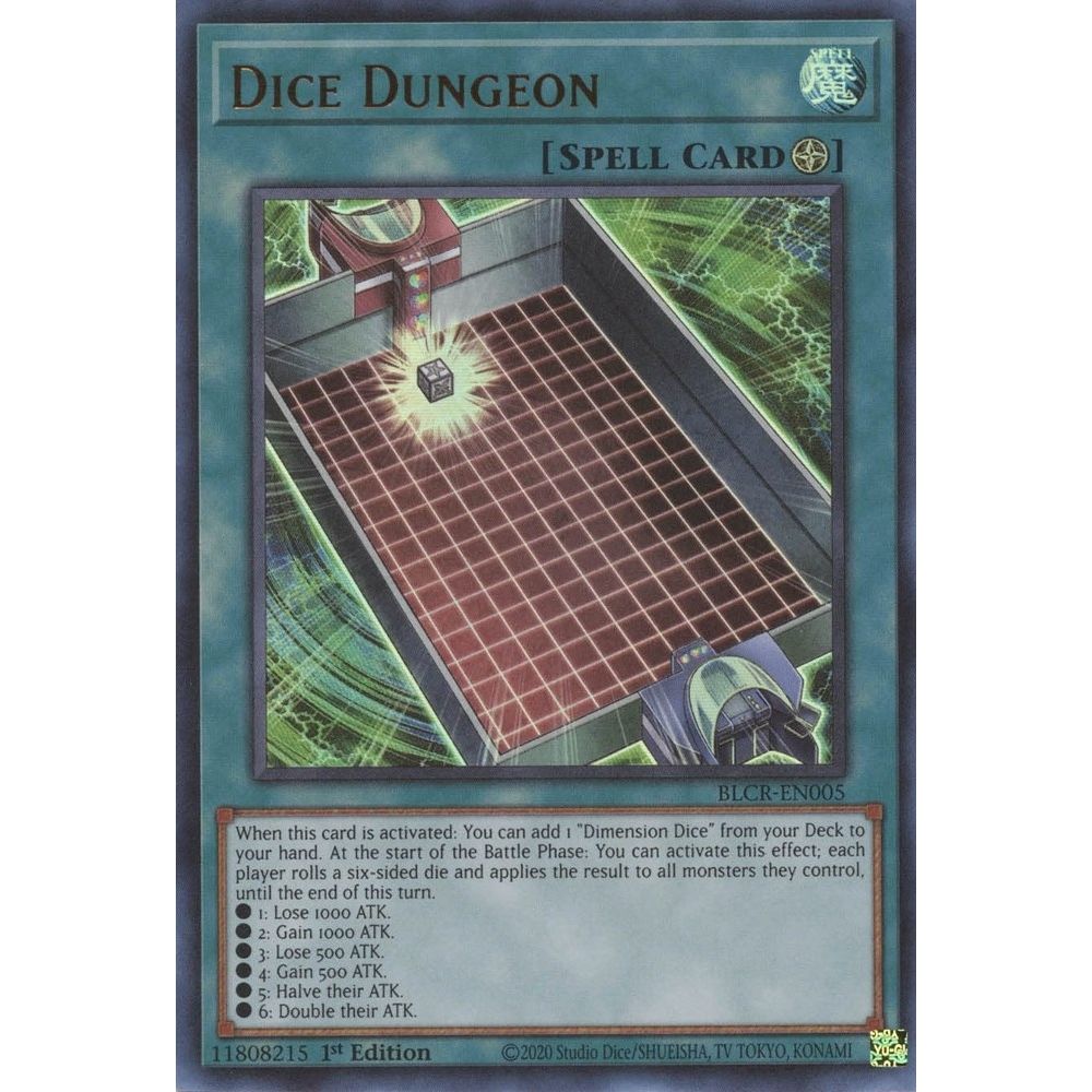 Image for Dice Dungeon (BLCR-EN005) (BLCR) - YuGiOh