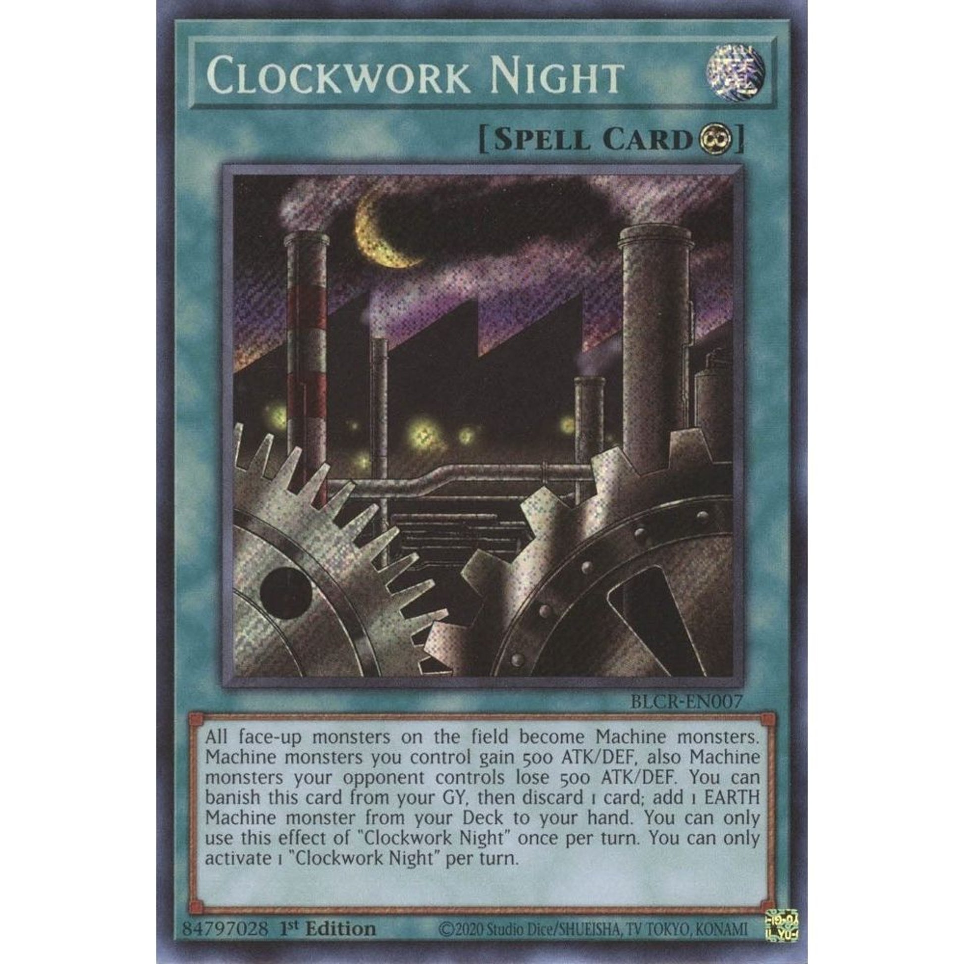 Image for Clockwork Night (BLCR-EN007) (BLCR) - YuGiOh