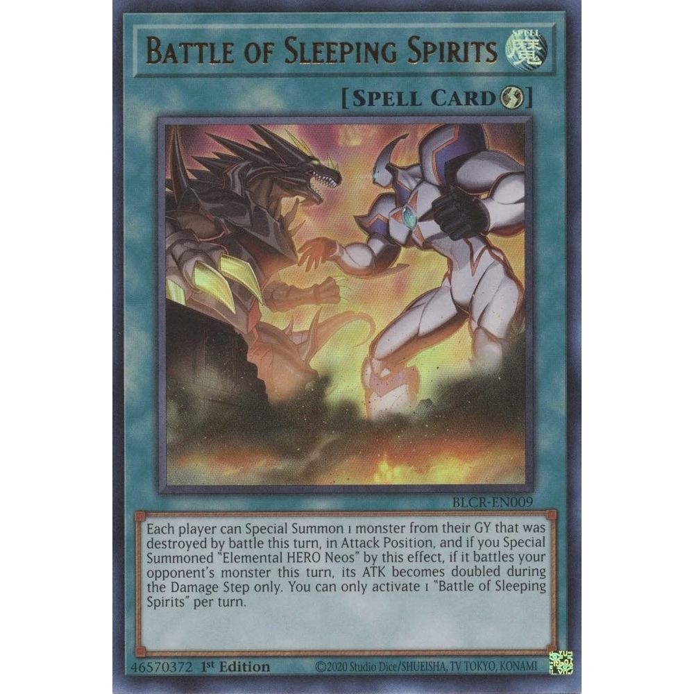 Image for Battle of Sleeping Spirits (BLCR-EN009) (BLCR) - YuGiOh