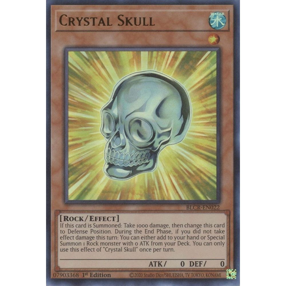 Image for Crystal Skull (BLCR-EN022) (BLCR) - YuGiOh