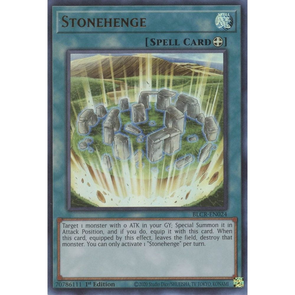 Image for Stonehenge (BLCR-EN024) (BLCR) - YuGiOh