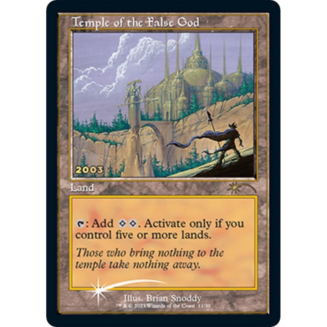 Image for Temple of the False God (11) (30A-P) - Magic: The Gathering