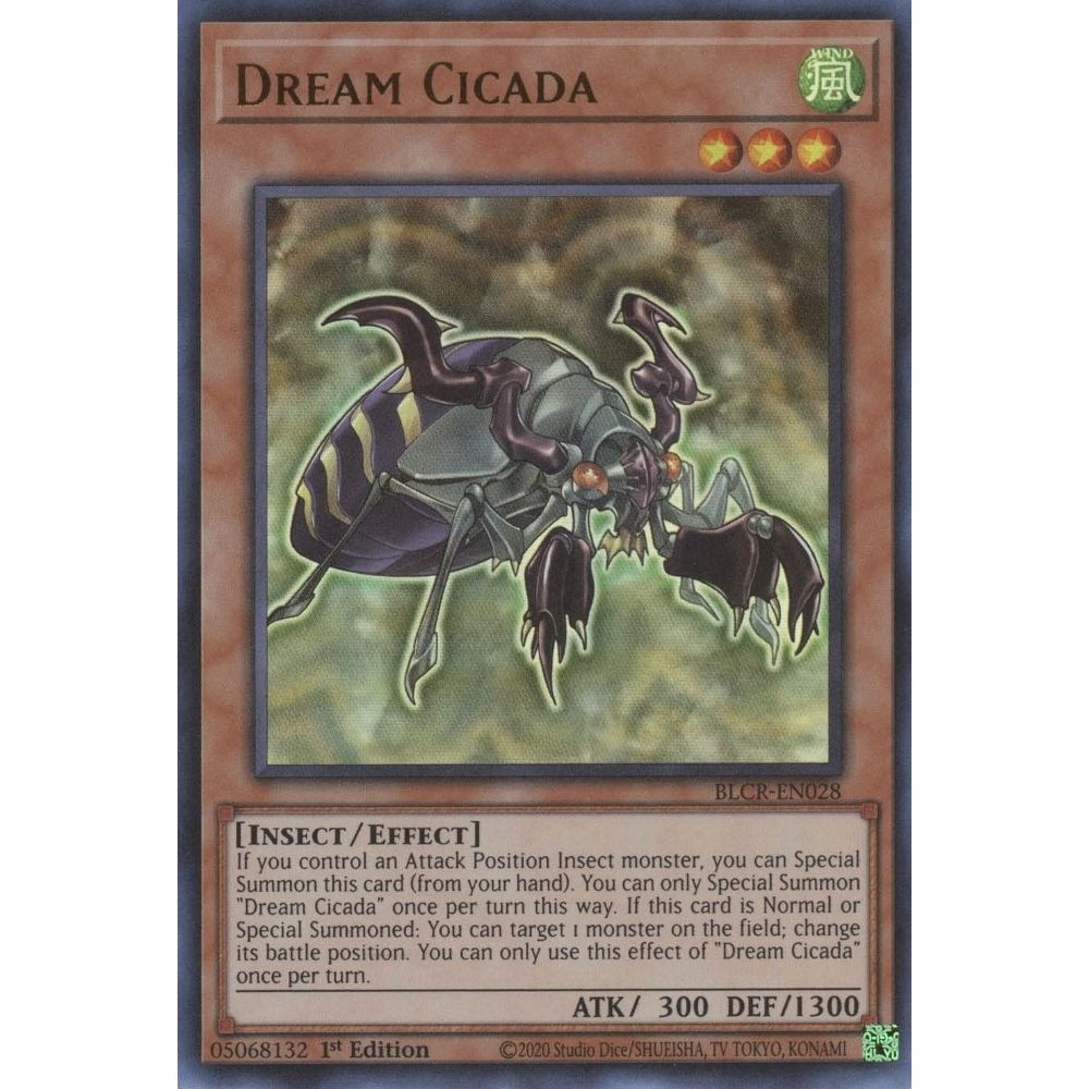 Image for Dream Cicada (BLCR-EN028) (BLCR) - YuGiOh