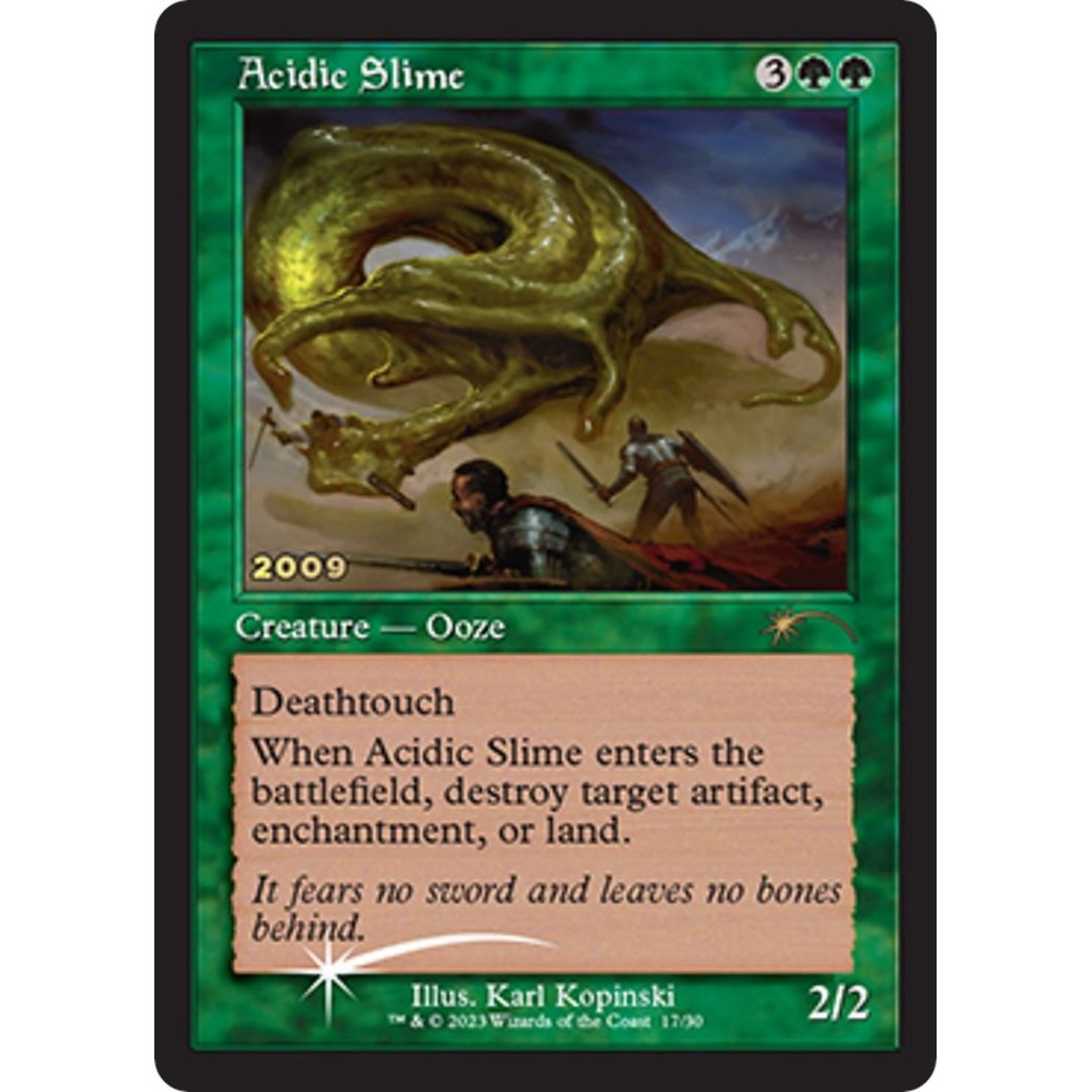Image for Acidic Slime (17) (30A-P) - Magic: The Gathering