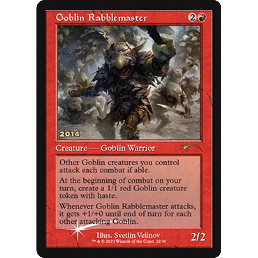 Image for Goblin Rabblemaster (22) (30A-P) - Magic: The Gathering