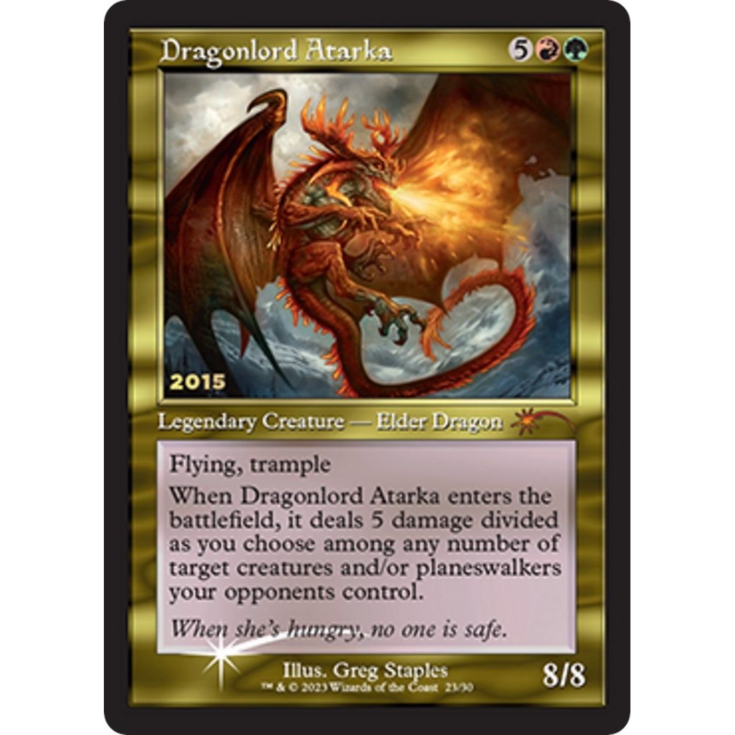 Image for Dragonlord Atarka (23) (30A-P) - Magic: The Gathering