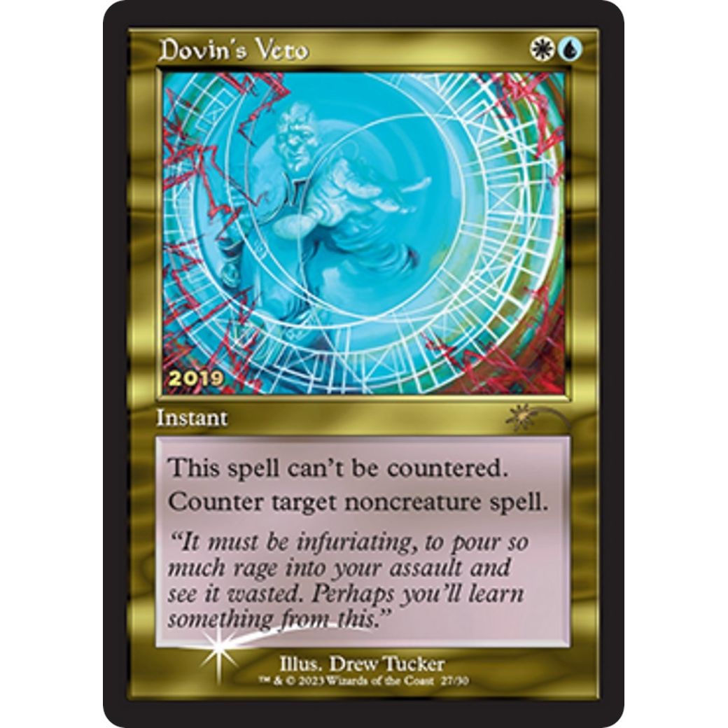 Image for Dovin's Veto (27) (30A-P) - Magic: The Gathering