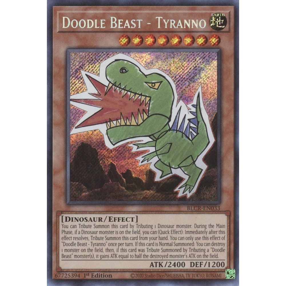Image for Doodle Beast - Tyranno (BLCR-EN033) (BLCR) - YuGiOh