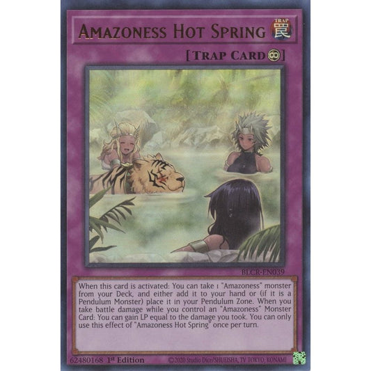 Image for Amazoness Hot Spring (BLCR-EN039) (BLCR) - YuGiOh