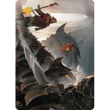 Image for Mass Production Art Card (Gold-Stamped Planeswalker Symbol) (1) (ASBRO) - Magic: The Gathering