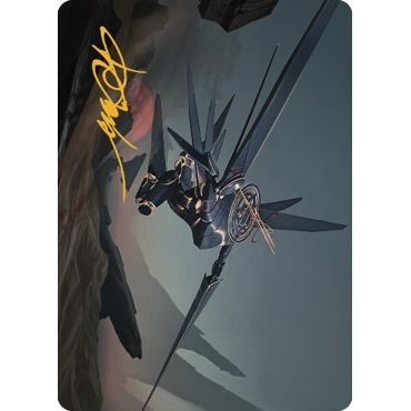 Image for Steel Seraph Art Card (Gold-Stamped Signature) (6) (ASBRO) - Magic: The Gathering