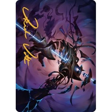 Image for Defabricate Art Card (Gold-Stamped Signature) (9) (ASBRO) - Magic: The Gathering