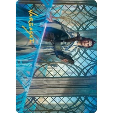 Image for Hurkyl, Master Wizard Art Card (Gold-Stamped Signature) (10) (ASBRO) - Magic: The Gathering