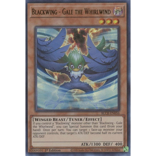 Image for Blackwing - Gale the Whirlwind (BLCR-EN056) (BLCR) - YuGiOh