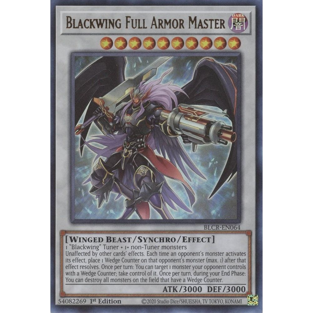 Image for Blackwing Full Armor Master (BLCR-EN064) (BLCR) - YuGiOh