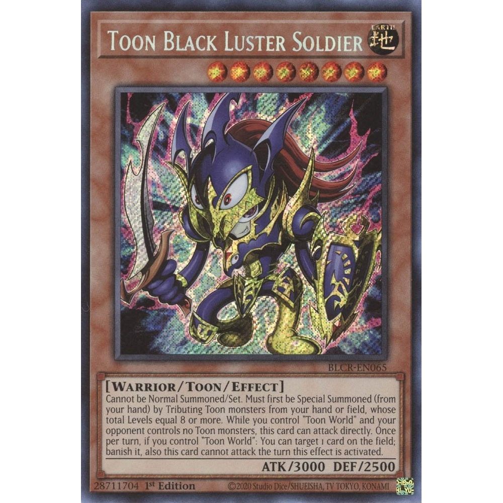 Image for Toon Black Luster Soldier (BLCR-EN065) (BLCR) - YuGiOh