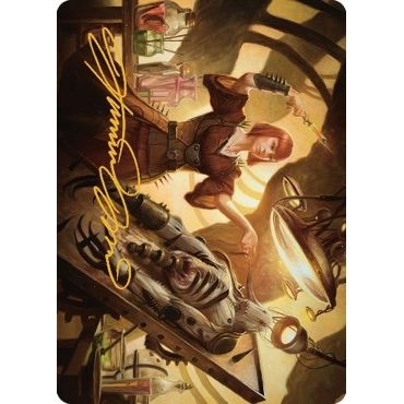 Image for Ashnod, Flesh Mechanist Art Card (Gold-Stamped Signature) (15) (ASBRO) - Magic: The Gathering