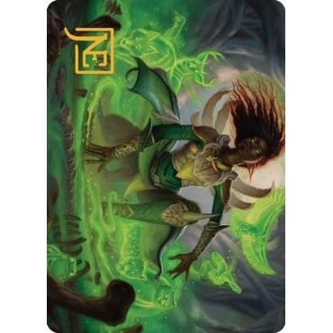 Image for Fauna Shaman Art Card (Gold-Stamped Signature) (24) (ASBRO) - Magic: The Gathering