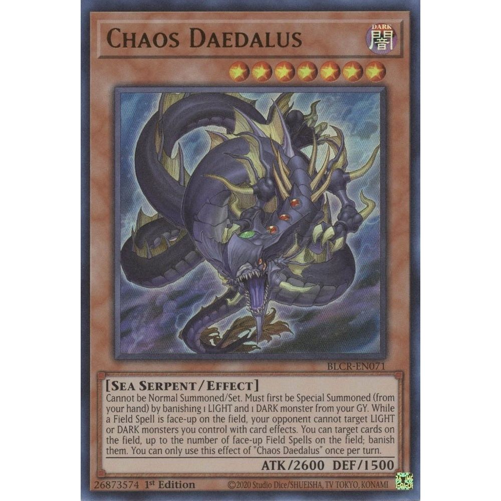 Image for Chaos Daedalus (BLCR-EN071) (BLCR) - YuGiOh