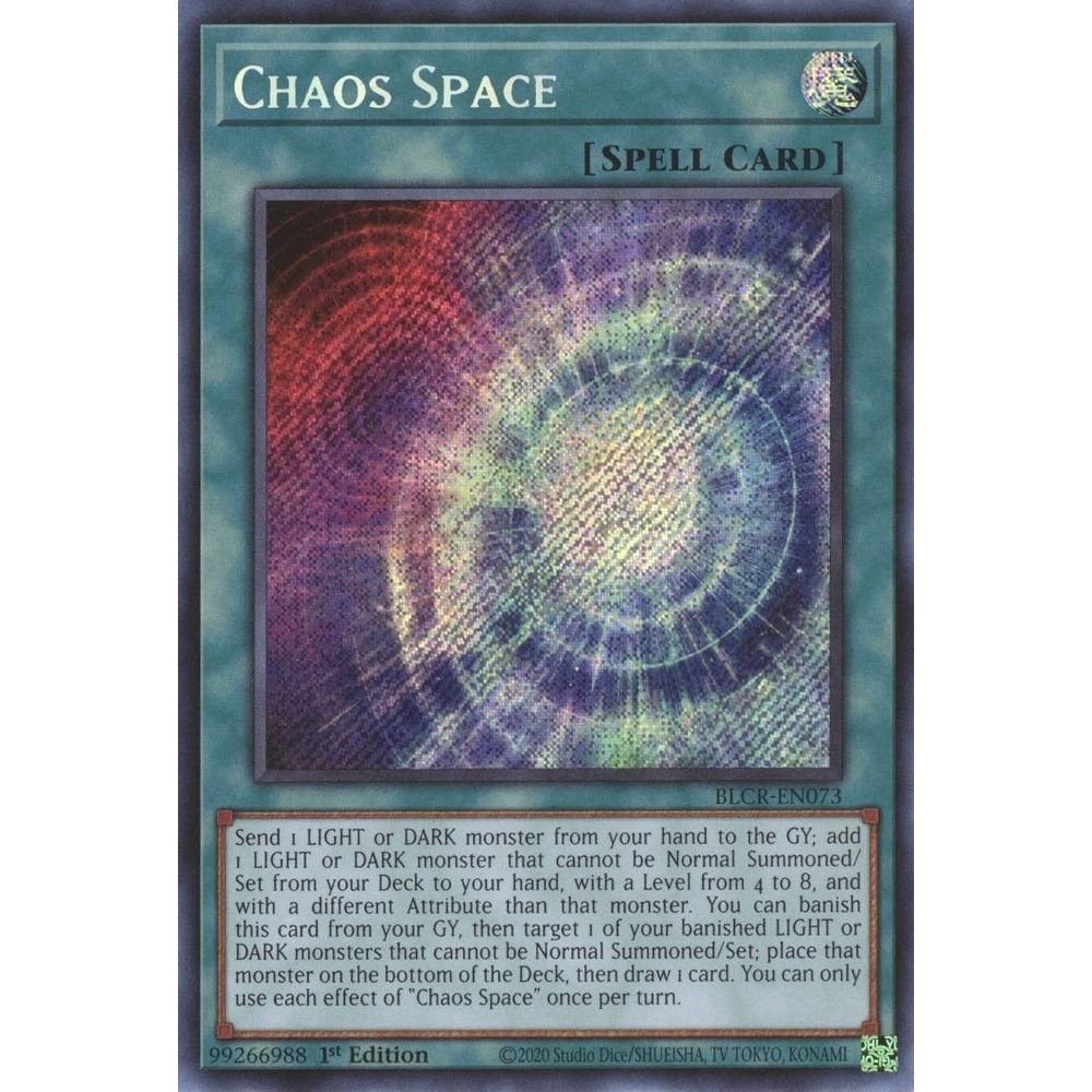 Image for Chaos Space (BLCR-EN073) (BLCR) - YuGiOh