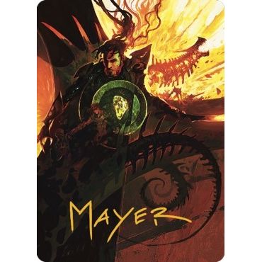 Image for Mishra's Command Art Card (Gold-Stamped Signature) (33) (ASBRO) - Magic: The Gathering