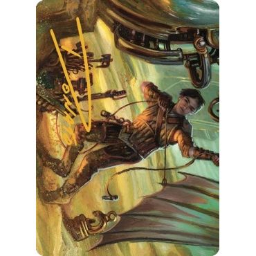 Image for Mishra, Excavation Prodigy Art Card (Gold-Stamped Signature) (36) (ASBRO) - Magic: The Gathering