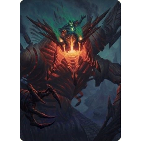 Image for Mishra, Lost to Phyrexia Art Card (38) (ASBRO) - Magic: The Gathering