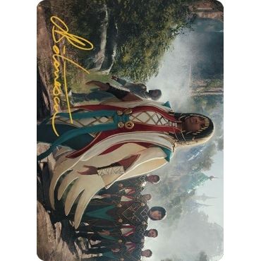Image for Queen Kayla bin-Kroog Art Card (Gold-Stamped Signature) (39) (ASBRO) - Magic: The Gathering