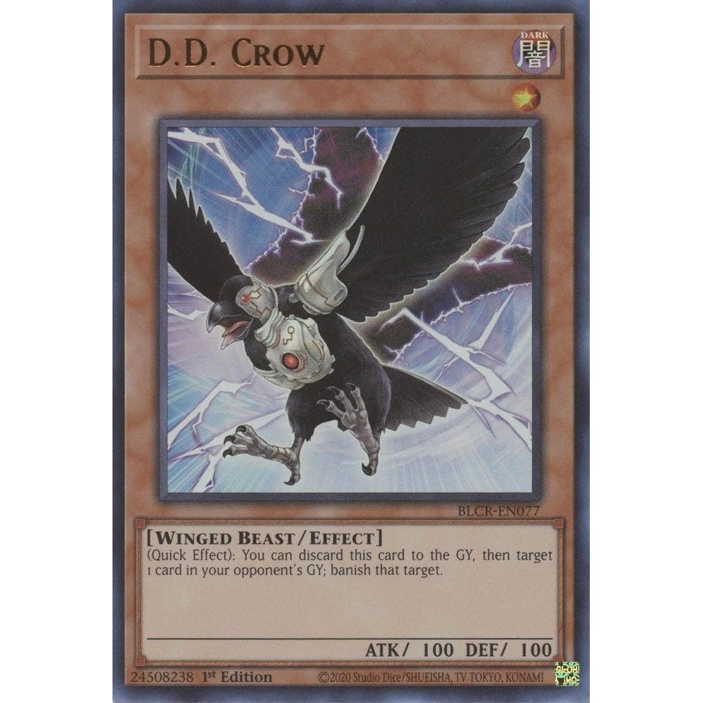 Image for D.D. Crow (BLCR-EN077) (BLCR) - YuGiOh