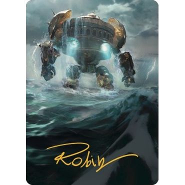 Image for Island Art Card (Gold-Stamped Signature) (49) (ASBRO) - Magic: The Gathering