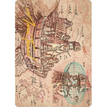 Image for Defense Grid Art Card (Gold-Stamped Signature) (58) (ASBRO) - Magic: The Gathering