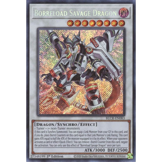 Image for Borreload Savage Dragon (BLCR-EN083) (BLCR) - YuGiOh