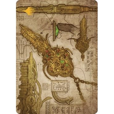 Image for Key to the City Art Card (Gold-Stamped Planeswalker Symbol) (65) (ASBRO) - Magic: The Gathering