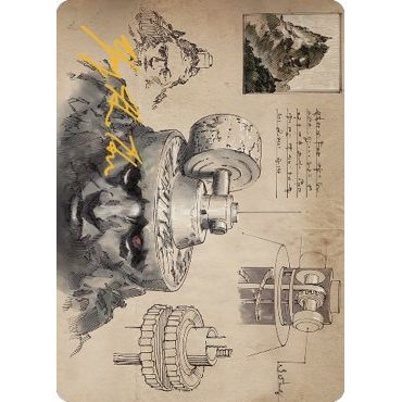 Image for Millstone Art Card (Gold-Stamped Signature) (67) (ASBRO) - Magic: The Gathering