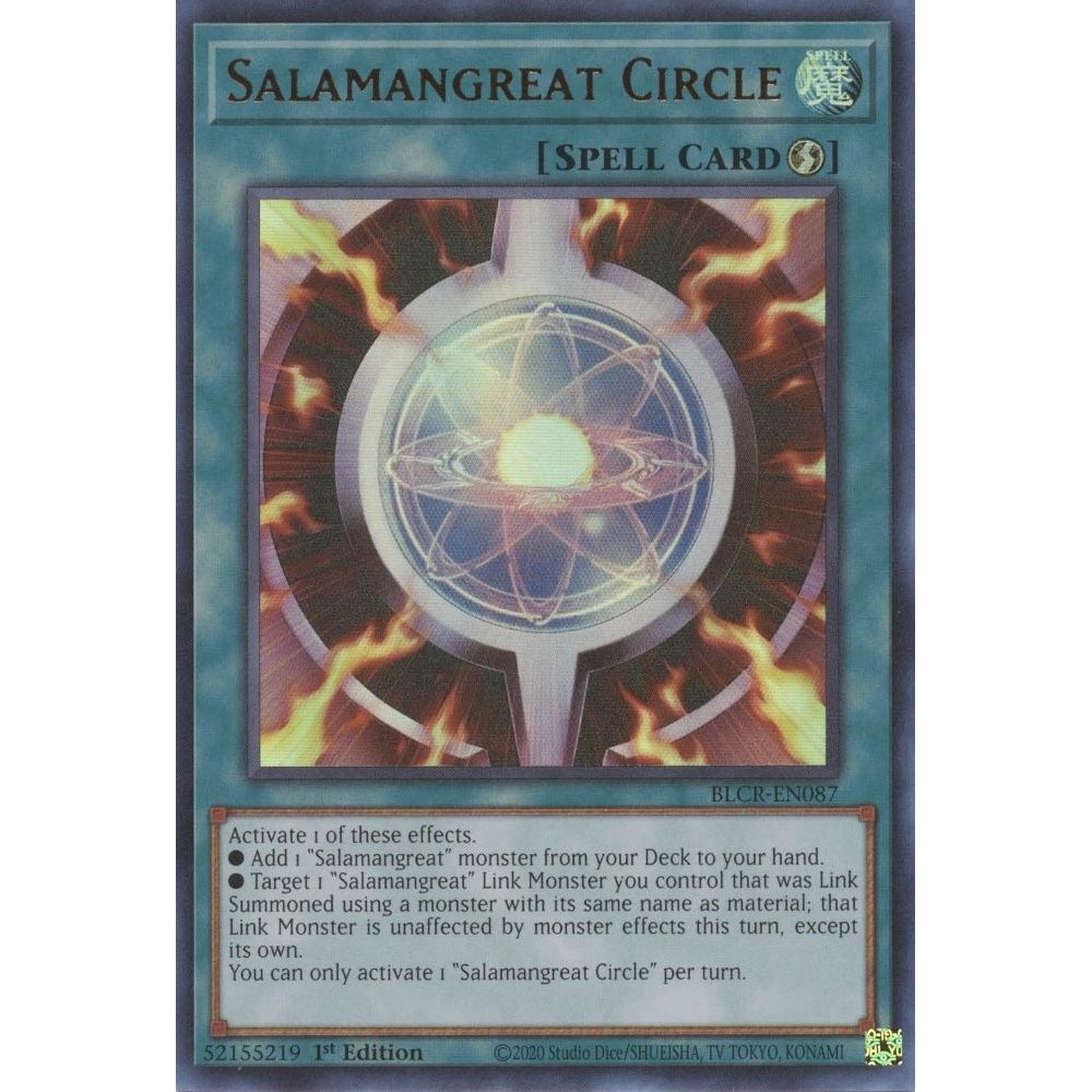 Image for Salamangreat Circle (BLCR-EN087) (BLCR) - YuGiOh