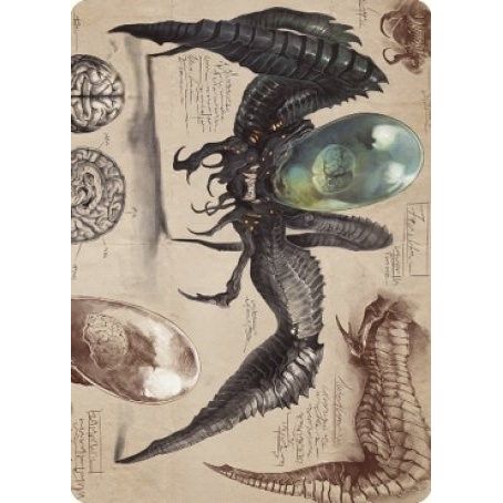 Image for Psychosis Crawler Art Card (73) (ASBRO) - Magic: The Gathering