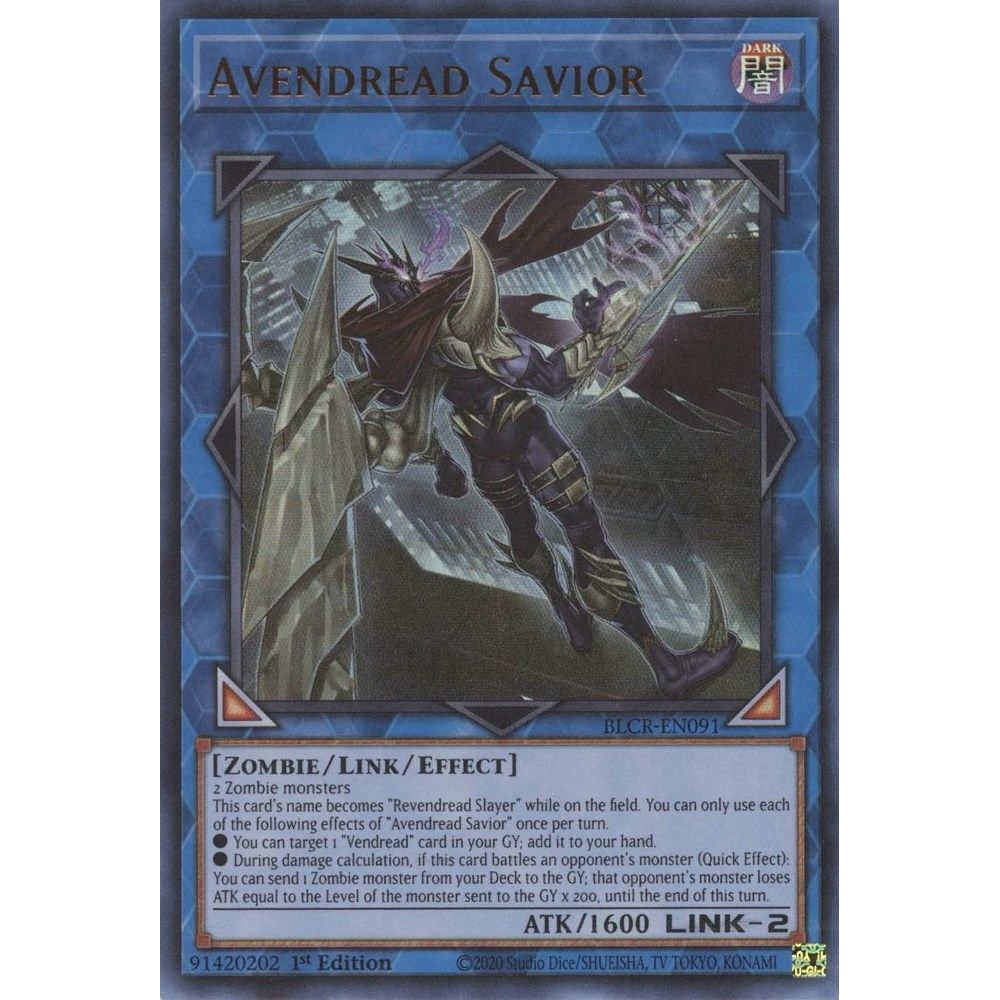 Image for Avendread Savior (BLCR-EN091) (BLCR) - YuGiOh