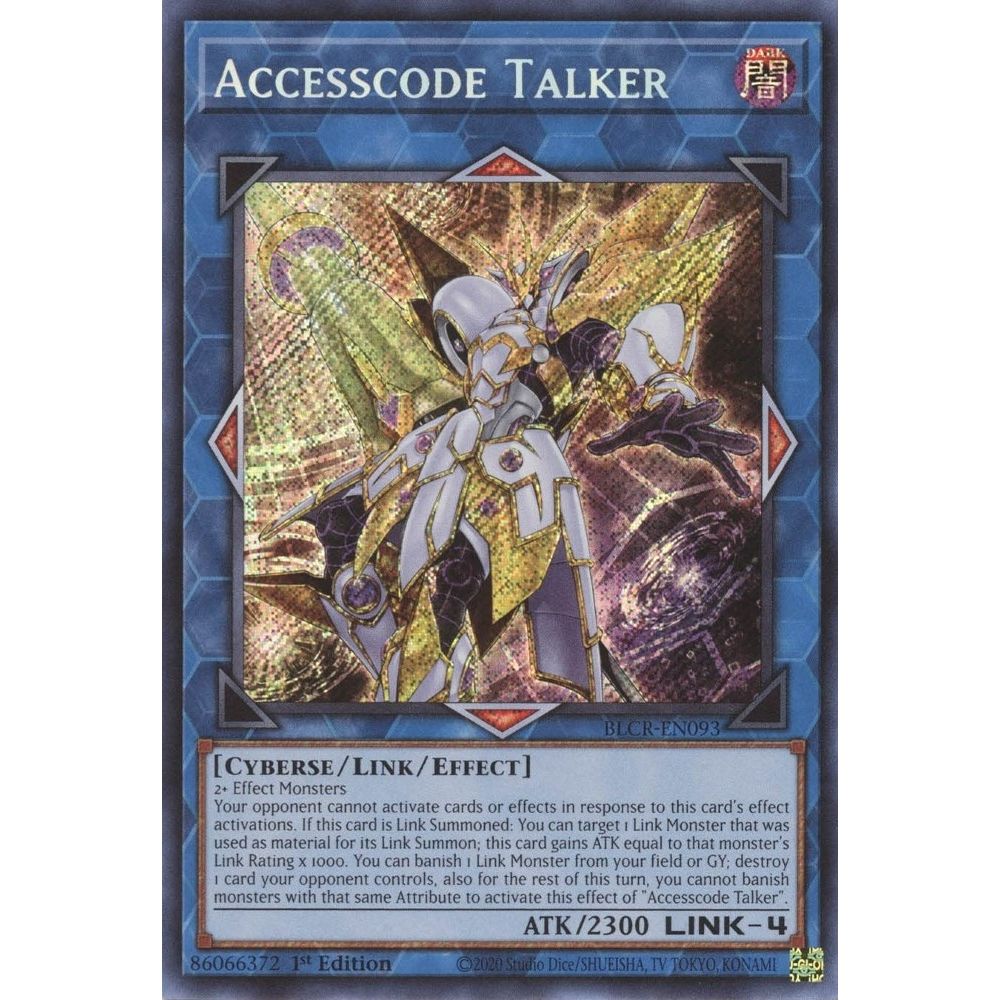 Image for Accesscode Talker (BLCR-EN093) (BLCR) - YuGiOh