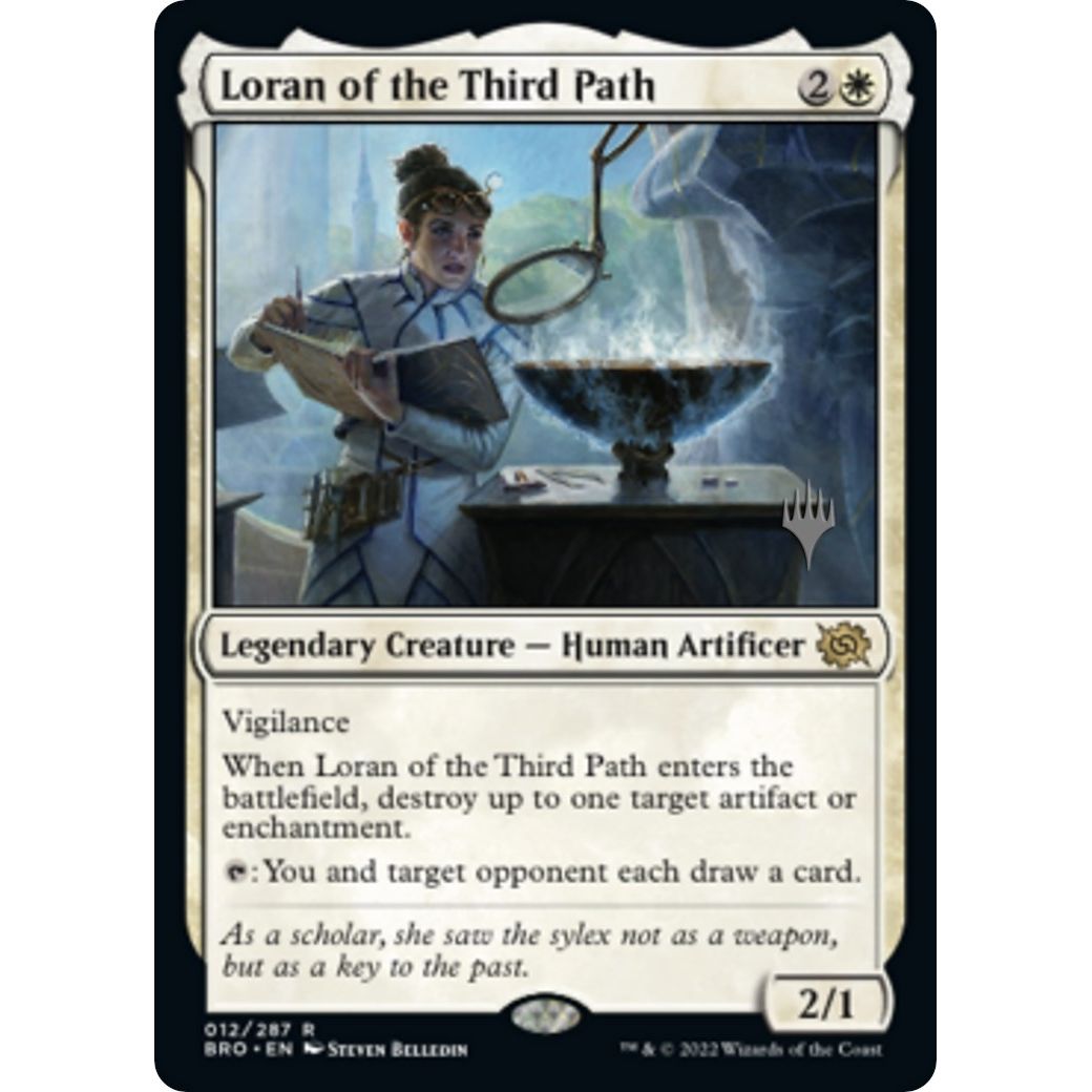 Image for Loran of the Third Path (12) (PPBRO) - Magic: The Gathering