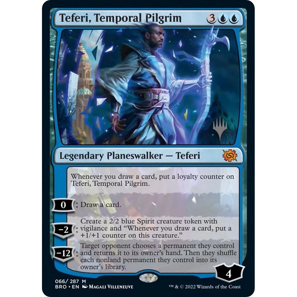 Image for Teferi, Temporal Pilgrim (66) (PPBRO) - Magic: The Gathering