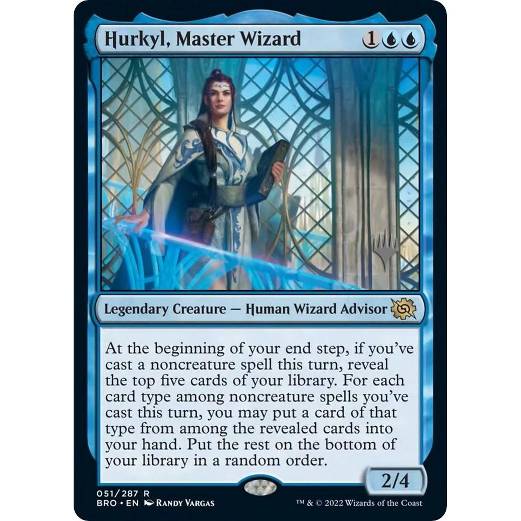 Image for Hurkyl, Master Wizard (51) (PPBRO) - Magic: The Gathering