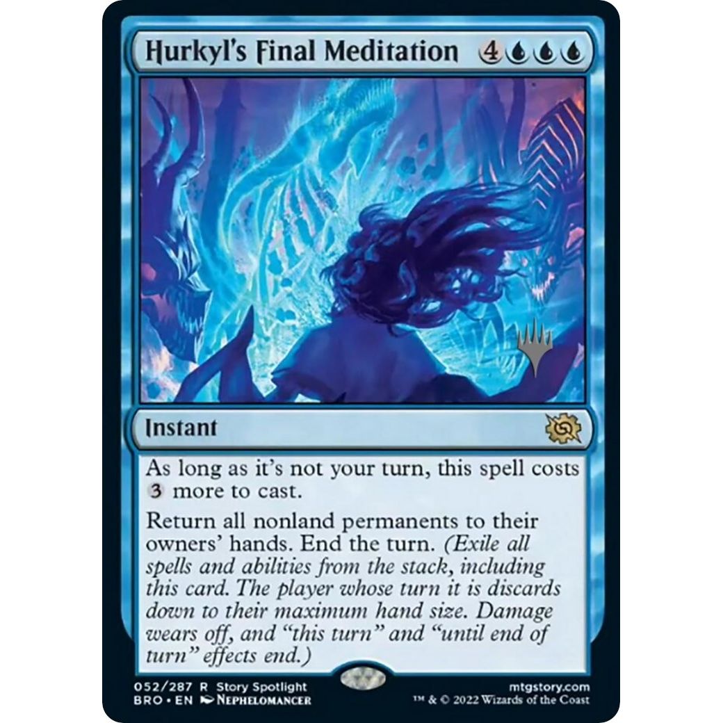 Image for Hurkyl's Final Meditation (52) (PPBRO) - Magic: The Gathering